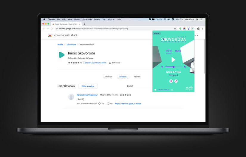 Innovative Solution for Online Radio Station screenshot 2